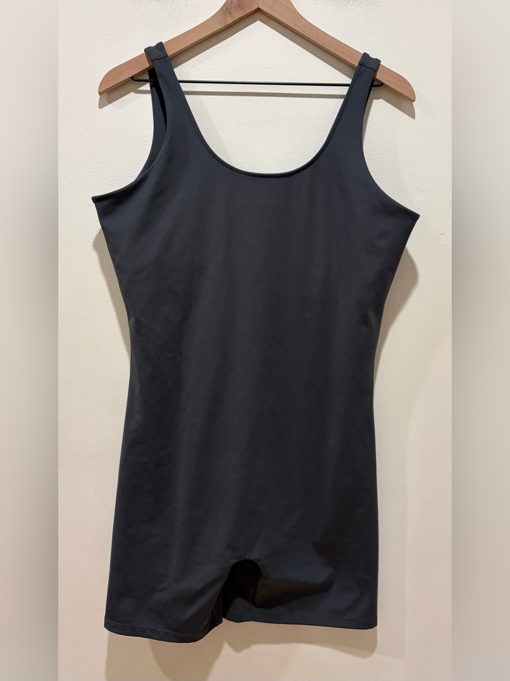 Girlfriend Collective Dark Charcoal Grey One Piece Unitard Romper Women’s XXL